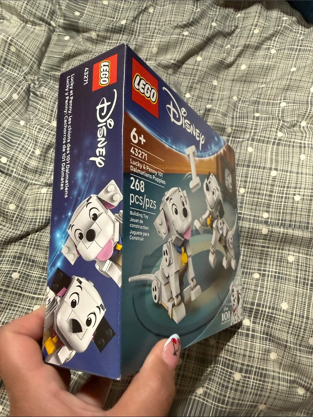 Lego Disney White and Pink Dalmatian Puppy Buildable Figure